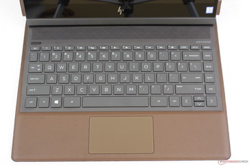 HP Spectre Folio 13 - Même organisation du clavier que sur le Spectre x360 13.