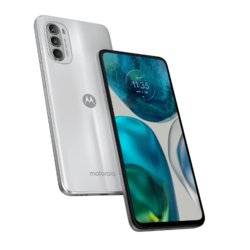 Motorola Moto G52 en blanc porcelaine