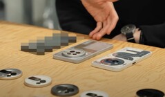 Un Nothing Phone (3) flou assis à côté du Nothing Phone (3a) Pro. (Source de l'image : Nothing)