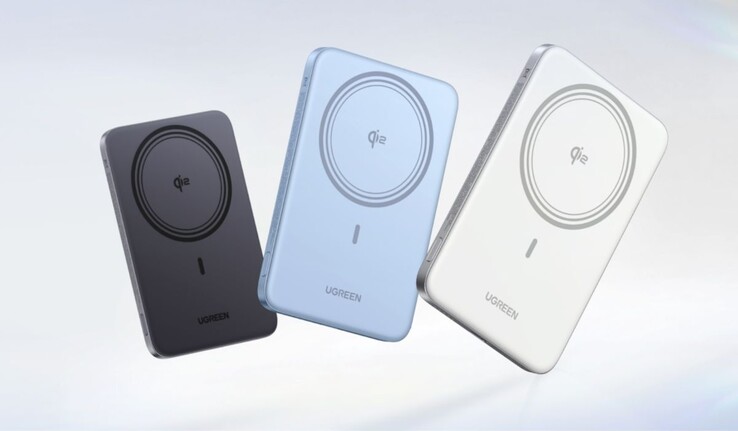 La banque d'énergie magnétique Ugreen MagFlow Air (5000mAh, Qi2 15W)