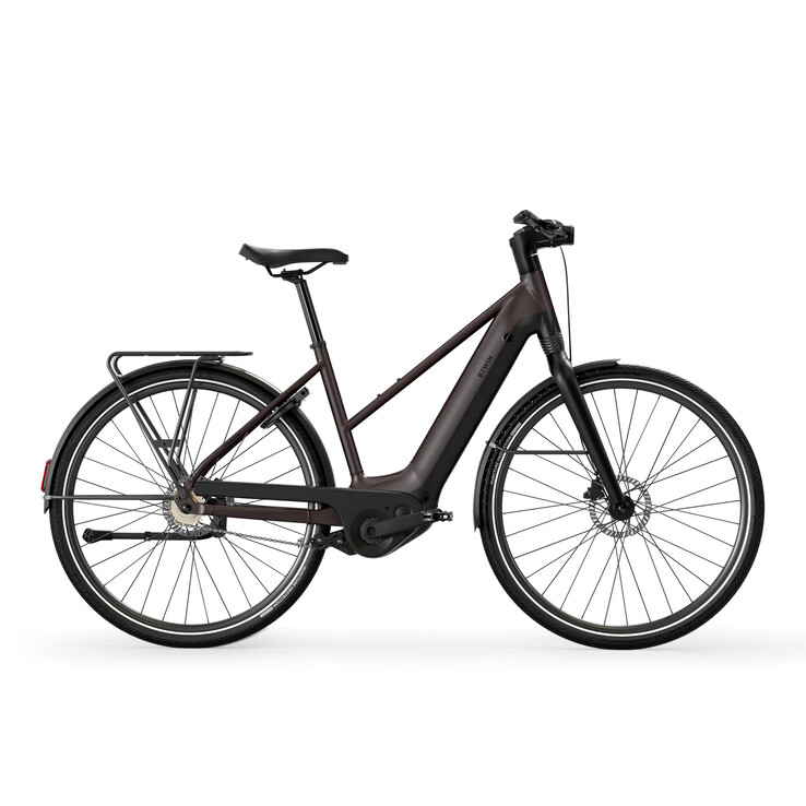 Le cadre traversant BTWIN LD 920E de Decathlon. (Source de l'image : Decathlon)