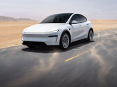 La nouvelle Tesla Model Y 2026 de couleur blanc nacré (Source de l'image : Tesla)