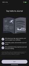 Journal app