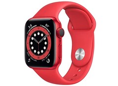 La série 6 de montres Apple a été lancée en septembre 2020. (Source de l&#039;image : Apple/Amazon).