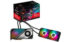 L'Asus ROG Strix LC Radeon RX 6900 XT a un support HDMI 2.1 natif. (Source de l'image : Asus)