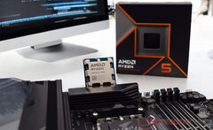 L'AMD Ryzen 5 9600X pourrait bénéficier d'une augmentation à deux chiffres de ses performances dans les semaines à venir. (Source de l'image : Sebastian Bade / Notebookcheck)