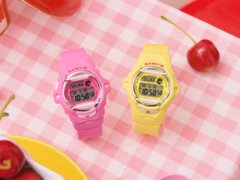 Les montres Casio Baby-G Cherry on Top arrivent au Royaume-Uni. (Source de l'image : Casio)