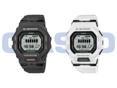 Le Casio GBD-200-1A1JF (à gauche) et le GBD-200-7JF (à droite), en photo. (Source de l&#039;image : Casio - édité)