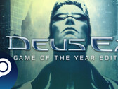 Couverture du jeu vidéo Deus Ex : Game of the Year Edition. (Image Source : GOG.com - Edited)