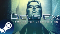 Couverture du jeu vidéo Deus Ex : Game of the Year Edition. (Image Source : GOG.com - Edited)