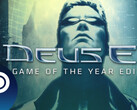 Couverture du jeu vidéo Deus Ex : Game of the Year Edition. (Image Source : GOG.com - Edited)