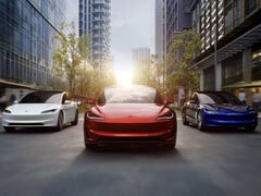 La Model 3 2026 est désormais équipée d'une caméra sur le pare-chocs avant. (Source de l'image : Tesla)