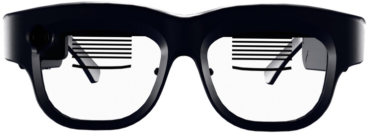 Le verre Luna utilise des guides d'ondes pour projeter une image améliorée de la caméra devant les yeux du porteur.