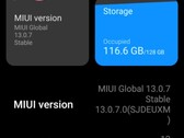 MIUI 13.0.7 sur Xiaomi Mi 10T Pro détails (Source : Own)
