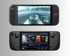 Comparaison de la Nintendo Switch 2 et de la Steam Deck (Image source : Nintendo of America, Valve)
