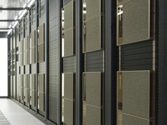 Les puces d'intelligence artificielle B200 de Nvidia parviennent encore en Chine malgré les contrôles américains à l'exportation. Illustration : Le superpod DGX de Nvidia (Source : Nvidia)