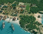 Une image représentant une ville de la République des Pirates.