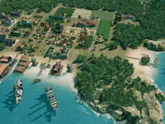 Une image représentant une ville de la République des Pirates.