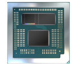 AMD Ryzen 9 7945HX3D apporte la 3D V-cache sur mobile. (Source de l&#039;image : AMD)