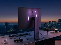 L'UltraGear OLED 32GX870A de LG s'appuie sur l'UltraGear OLED 32GS95UE avec un support logiciel supérieur et des ports plus polyvalents. (Source de l'image : LG)