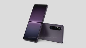 Xperia 1 V (Image source : GreenSmartphones/@OnLeaks)