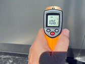 Test de résistance à la chaleur de l'acier inoxydable de Cybertruck (image : Stuck4ger/SOC)