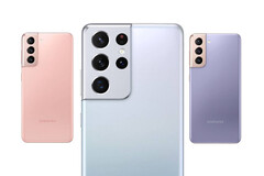 La série Galaxy S22 devrait arriver sous la forme de trois appareils comme ses prédécesseurs, en photo. (Image source : Samsung)