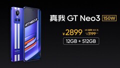 Le nouveau haut de gamme GT Neo 3. (Source : Realme)