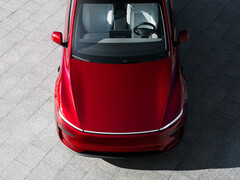 L'option de couleur Ultra Red de la Model Y est désormais gratuite. (Source de l'image : Tesla)