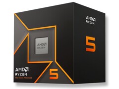 Emballage du processeur AMD Ryzen 5 9000. (Source de l'image : AMD)