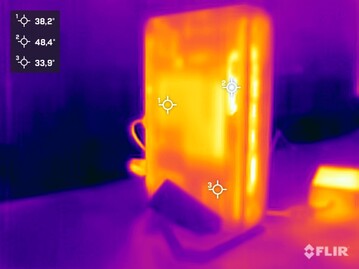 Asus ROG NUC stress test (vertical, côté gauche)