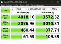 PicoDrive Thunderbolt 5 : CrystalDiskMark 8