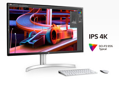 Le 32UN650-W de LG promet une grande précision des couleurs, avec FreeSync et HDR10 (Source de l'image : LG)