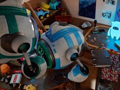 Démonstration technique AMD RX 9070 ToyShop (Image source : AMD YouTube)