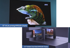 En ce qui concerne les grands panneaux OLED, AUO pourrait devenir un concurrent sérieux pour LG dans un avenir proche. (Image Source : AUO)