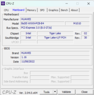 Carte mère CPU-Z