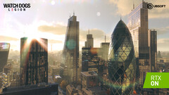 La version RTX de Watch Dog Legion est verrouillée à 1080p/30 FPS sur le RTX 2080 Ti (Source de l'image : NVIDIA)