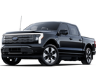 Sur la photo, le Ford F-150 Lightning sur fond blanc. (Source de l'image : Ford)
