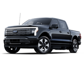 Sur la photo, le Ford F-150 Lightning sur fond blanc. (Source de l'image : Ford)