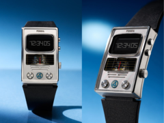 La montre Marvel x Fossil Limited-Edition Fantastic Four Watch (photo) ressemble à un vêtement présenté dans le nouveau film. (Source de l'image : Fossil)