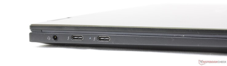 3.casque d'écoute de 5 mm, 2x USB-C 4.0 Gen. 3 avec Thunderbolt 4 + DisplayPort + Power Delivery