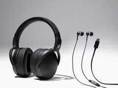 Les casques Sennheiser HD-400U (à gauche) et CX-80U (à droite) se connectent aux appareils dotés de ports USB-C. (Source de l'image : Sennheiser)