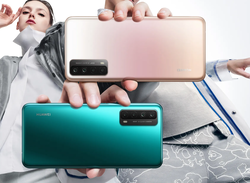 Huawei P Smart 2021 : Outre le noir, également disponible dans les couleurs Crush Green et Blush Gold