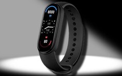 Le tracker d'activité Mi Band 6 dispose désormais d'un outil de lampe de poche très pratique. (Image source : Xiaomi/Blender - édité)