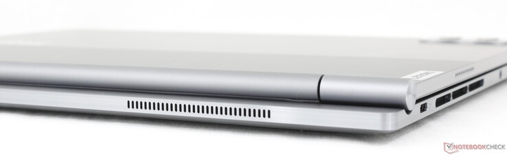 Arrière (Android mode tablette uniquement) : USB-C 3.0 avec Power Delivery. Pas de fonctionnalité de sortie vidéo