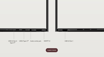 L'Asus ZenBook 14 OLED offre une sélection de ports raisonnablement saine, malgré un châssis fin. (Source de l'image : Asus)