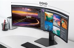 Le ViewFinity S95UC s&#039;appuie sur son prédécesseur de 2021. (Source de l&#039;image : Samsung)