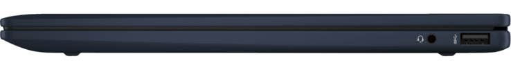 À droite : prise audio combo 3,5 mm, USB 3.1 Gen 2 Type-A
