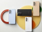 Le Galaxy A33 5G sera disponible à partir du mois prochain en quatre couleurs. (Image source : Samsung)