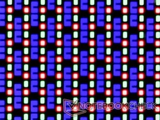 Matrice sous-pixel